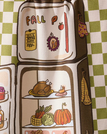 Is It Fall Yet Geometry Tea Towel