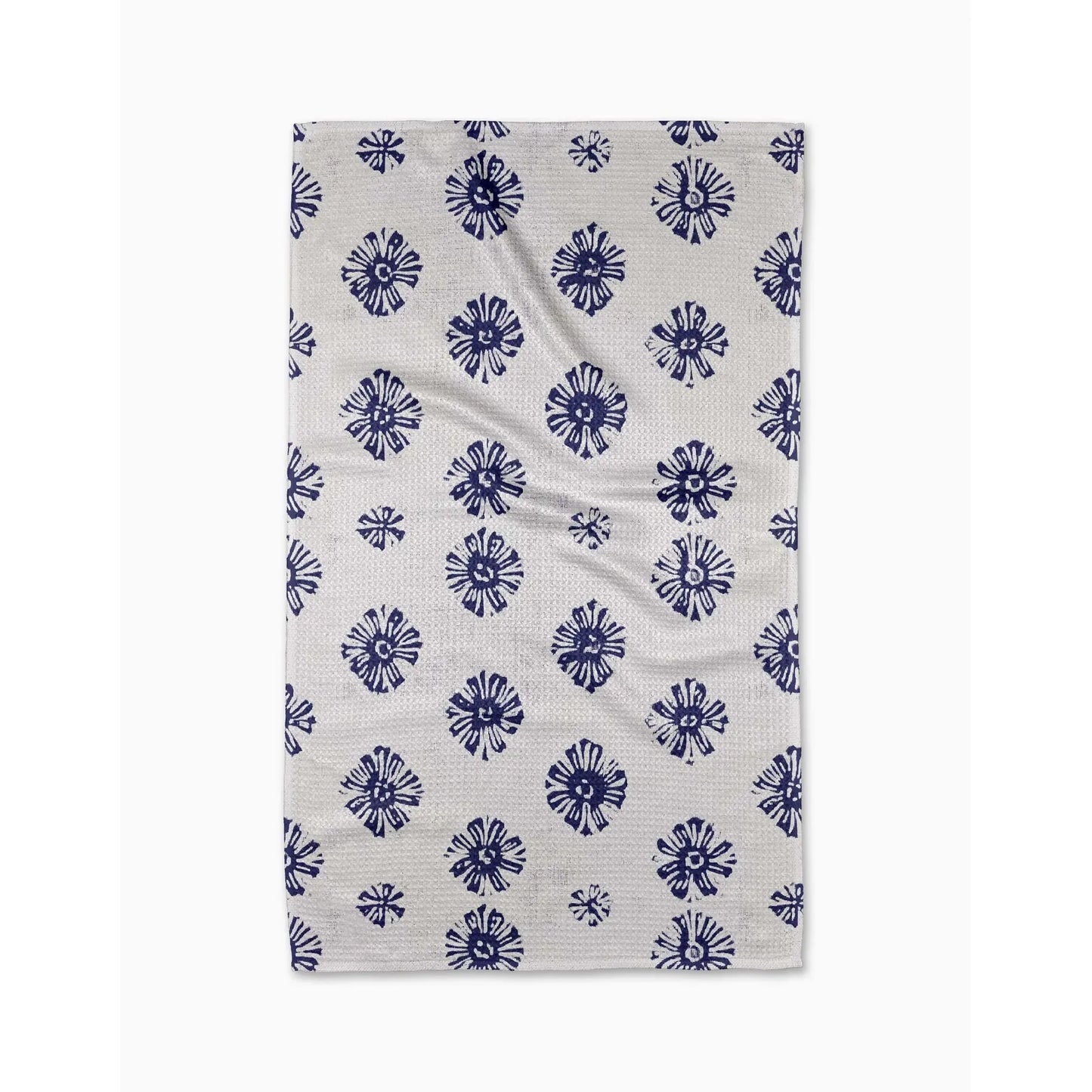 Leyla White Geometry Kitchen Tea Towel