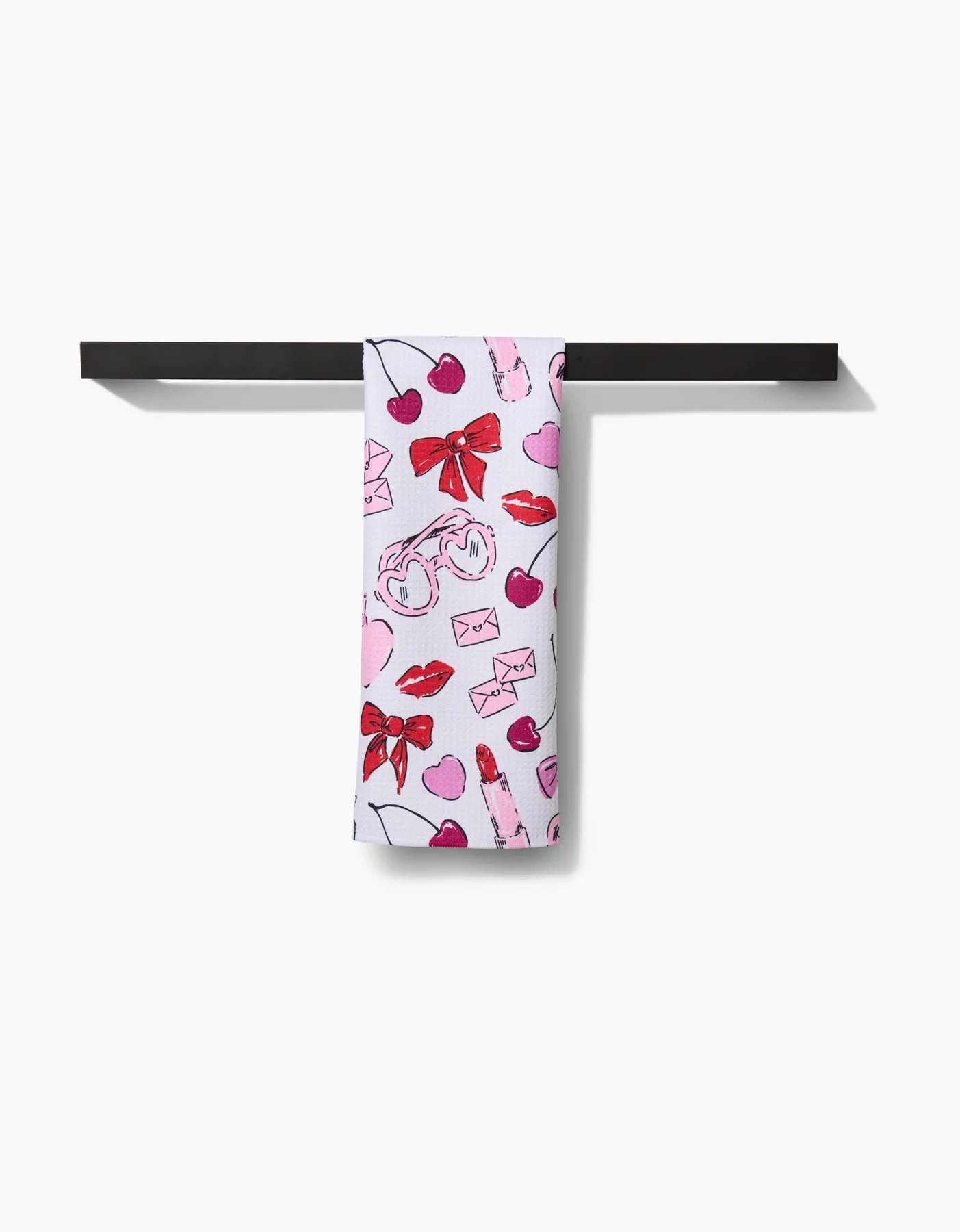 Lip Smacking Good Geometry Tea Towel