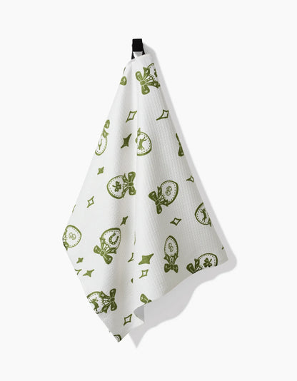 Lucky Bow Geometry Tea Towel