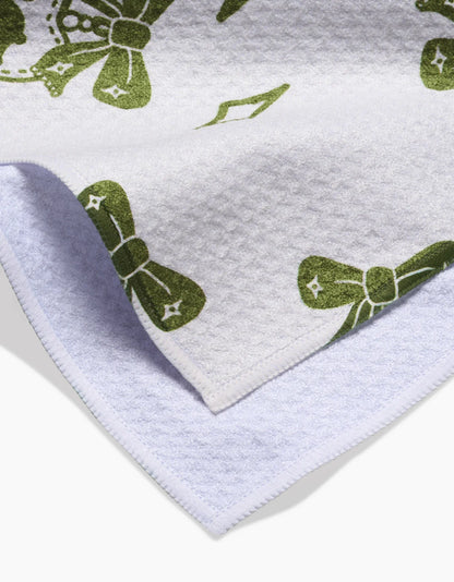 Lucky Bow Geometry Tea Towel