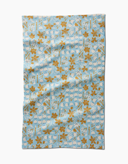 March Geometry Tea Towel