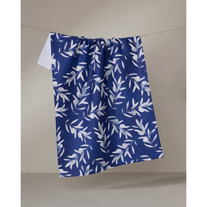 Olive Branch Geometry Tea Towel