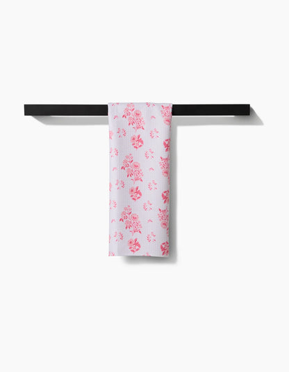 Petals Love Geometry Tea Towel