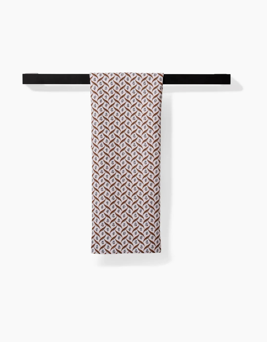 Plated Fall Berry Natural Geometry Tea Towel