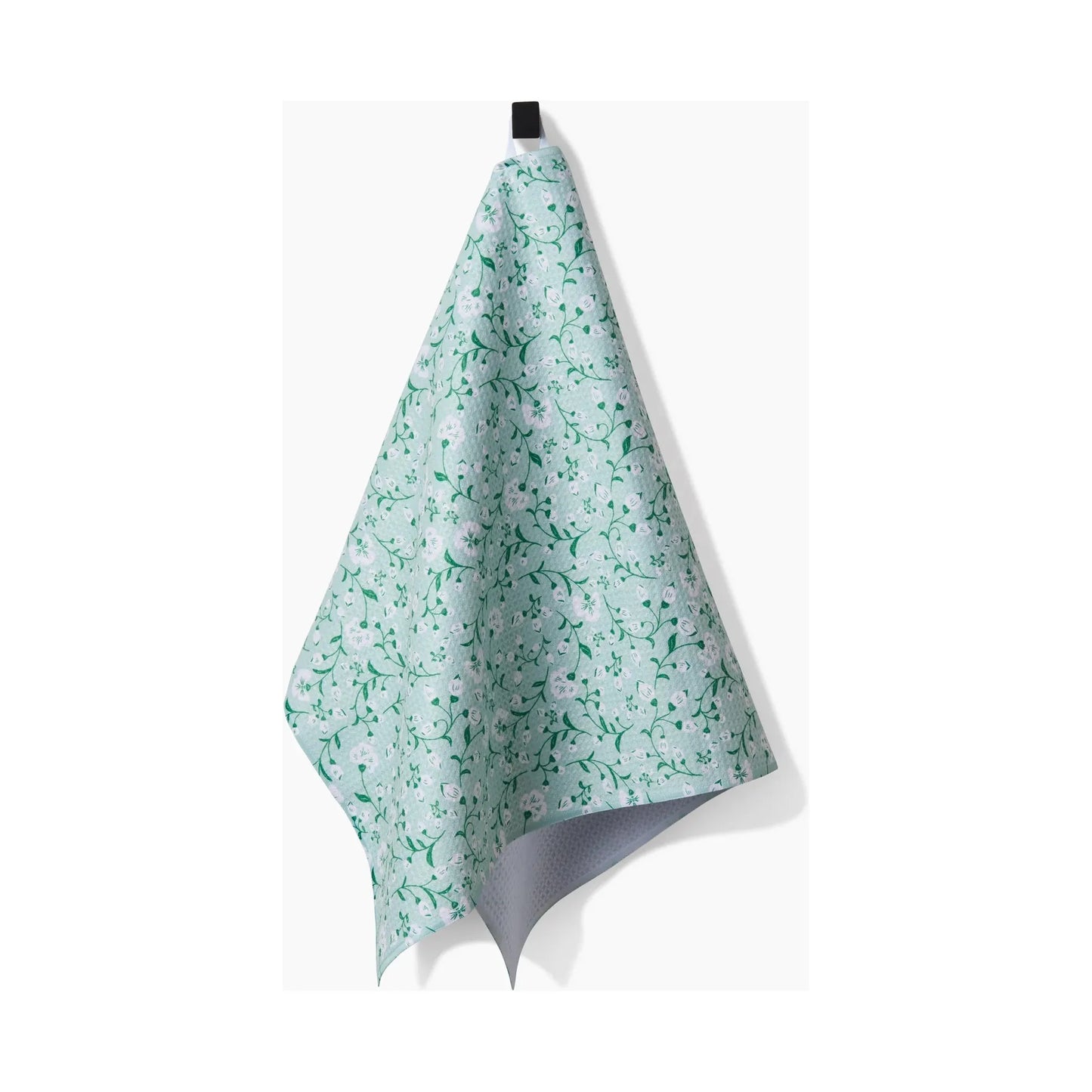 Plumbago Bloom Geometry Tea Towel