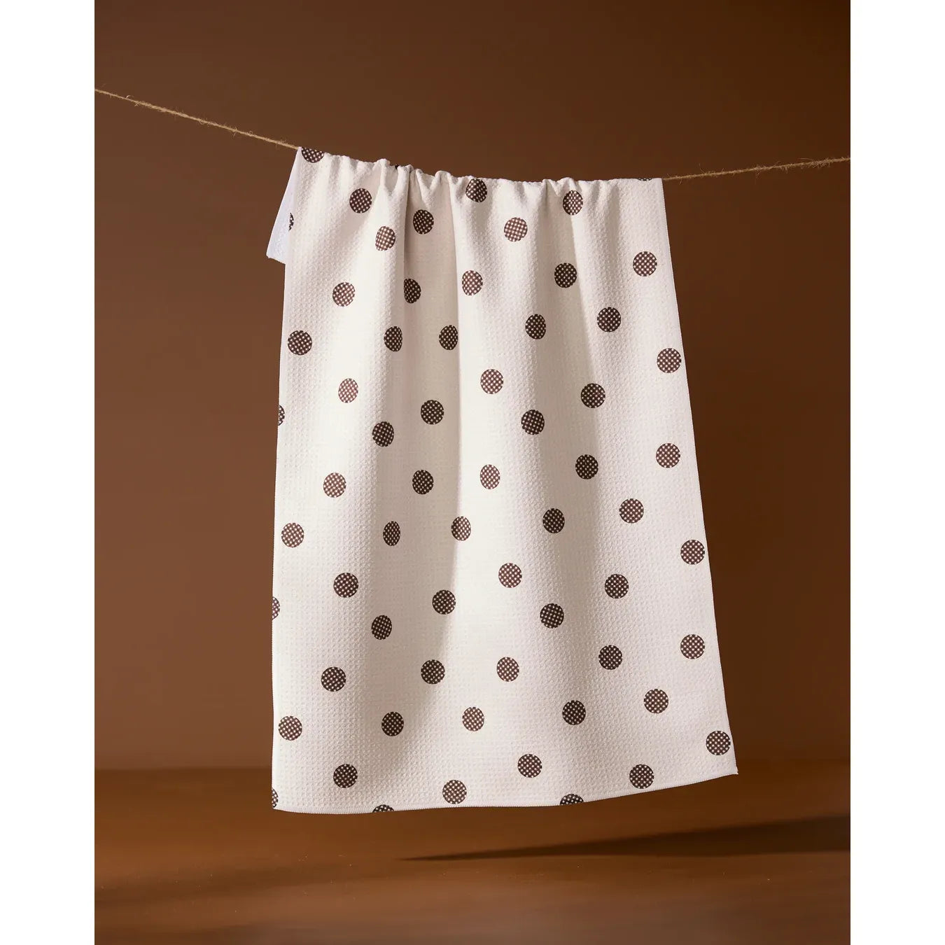 Polka Picnic Geometry Tea Towel
