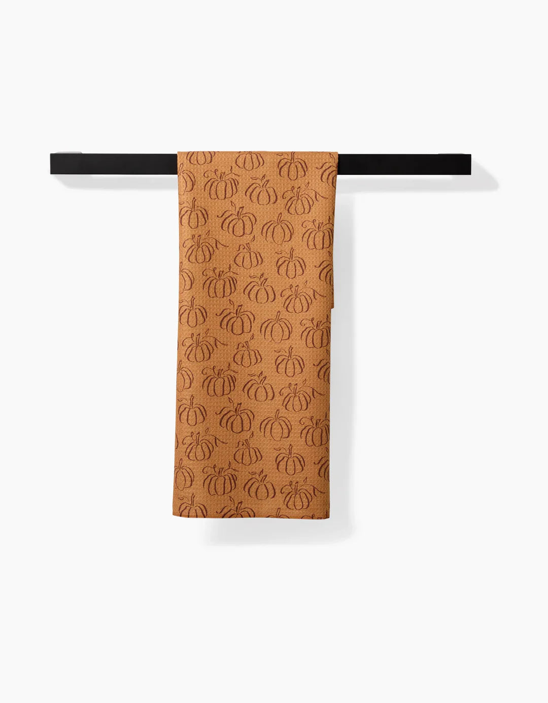 Pumpkin Patchwork Geometry Tea Towel