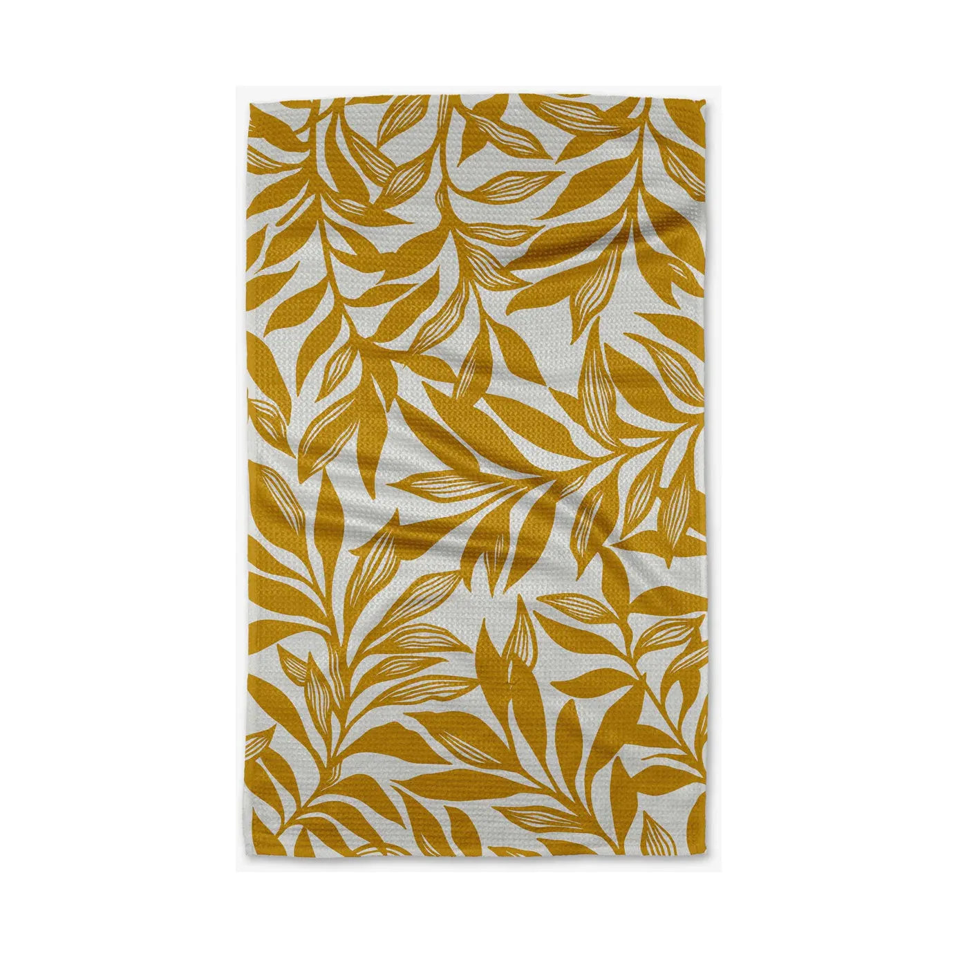 Saffron Geometry Tea Towel