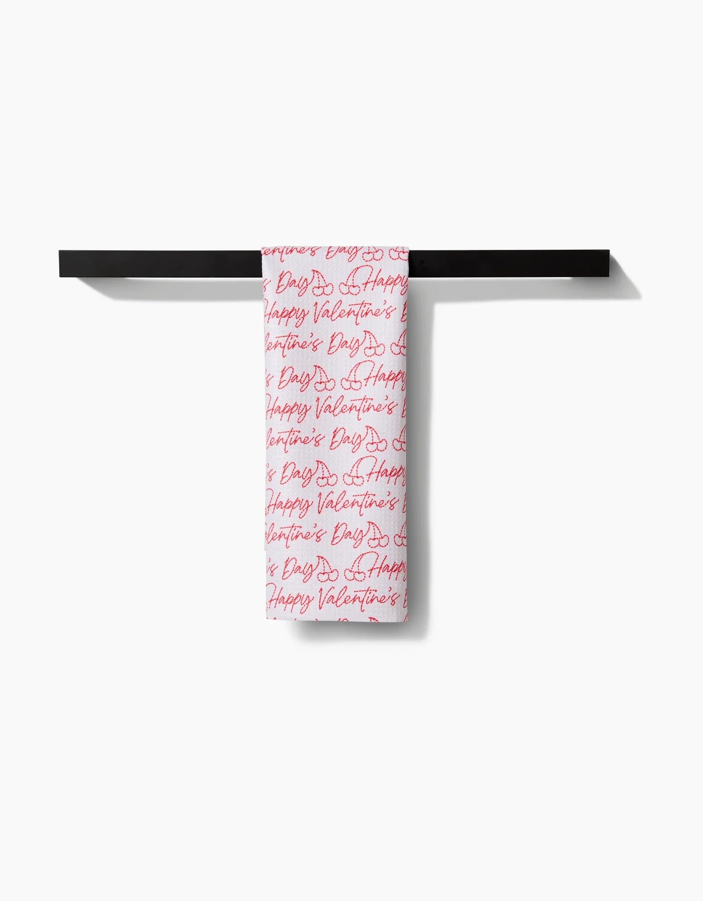 Saint Valentine Geometry Tea Towel