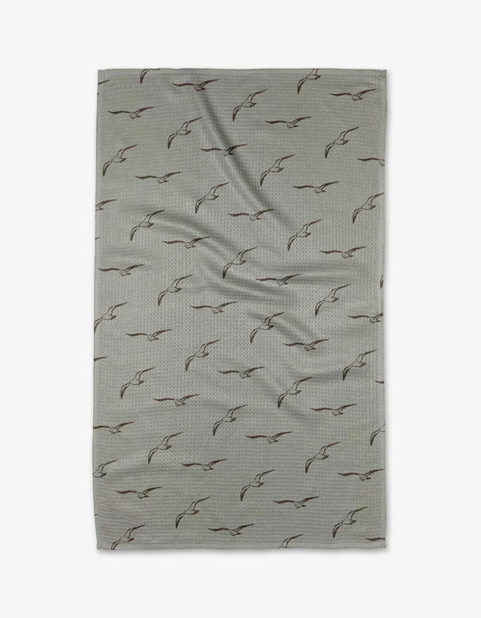 Shoreline Scout Geometry Tea Towel