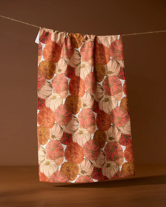 Tendril Geometry Tea Towel