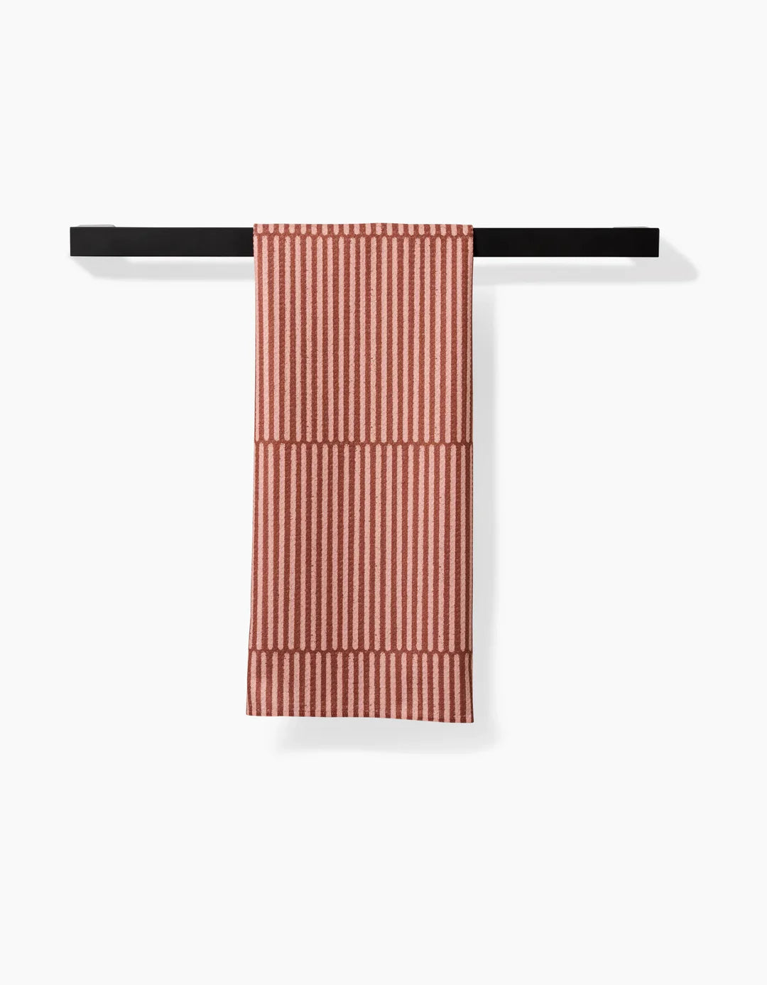 Textured Stripe Geometry Tea Towel