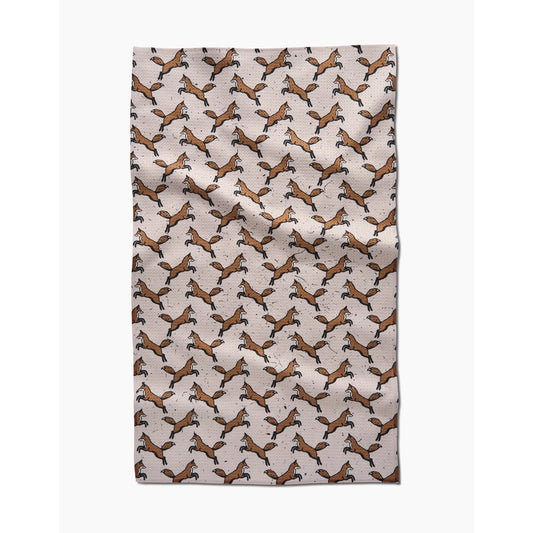 Vixen Geometry Tea Towel