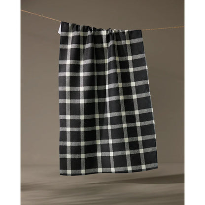 Wicklow Black Geometry Tea Towel
