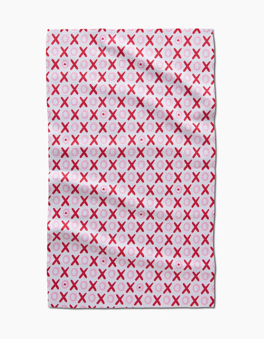 XOXO Geometry Tea Towel