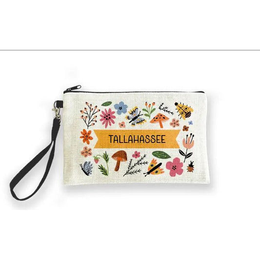 Tallahassee Meadow Zip Pouch - Browns Kitchen