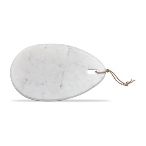 Tear Drop White Marble Board - Browns Kitchen