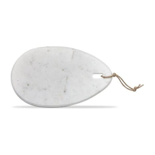 Tear Drop White Marble Board - Browns Kitchen