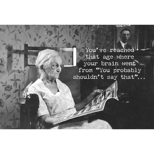 That Age Greeting Card - Browns Kitchen