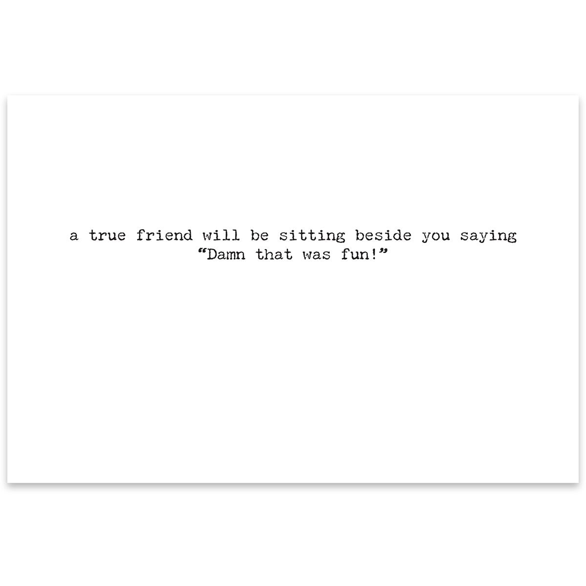 That Was Fun Greeting Card - Browns Kitchen