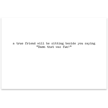 That Was Fun Greeting Card - Browns Kitchen