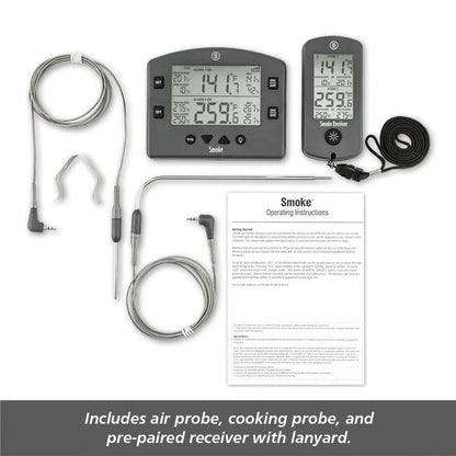 Thermoworks Smoke Remote BBQ Alarm Thermometer - Gray THERMOWORKS