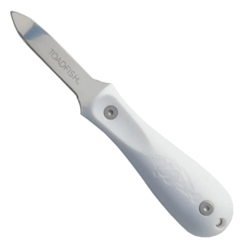 TOADFISH White OYSTER KNIFE Cooks Tools Browns Kitchen