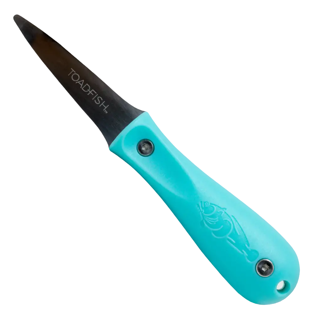 TOADFISH TEAL OYSTER KNIFE Cooks Tools Browns Kitchen