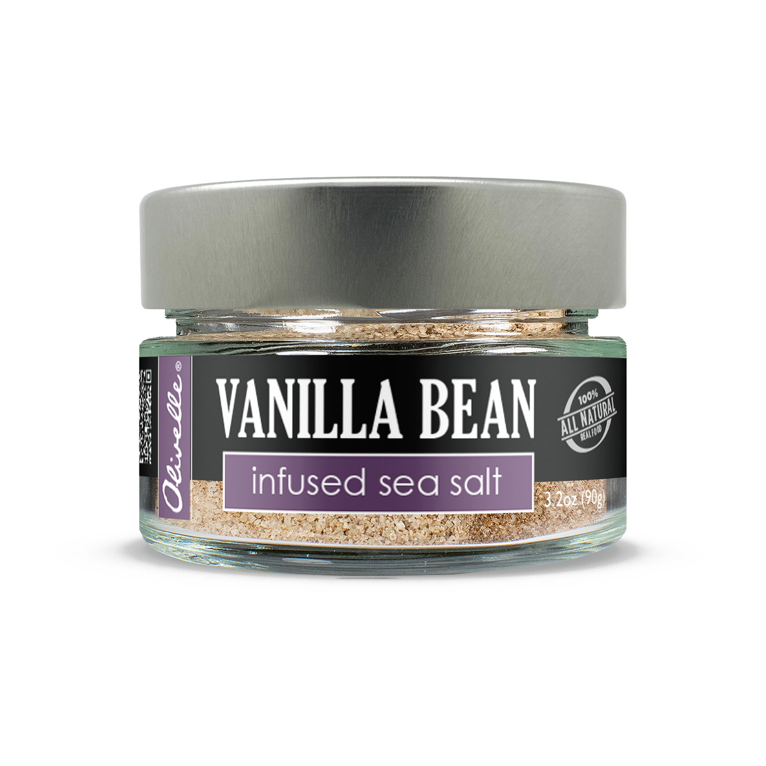 Vanilla Bean Sea Salt -90g (3.2oz) Seasonings & Spices Browns Kitchen