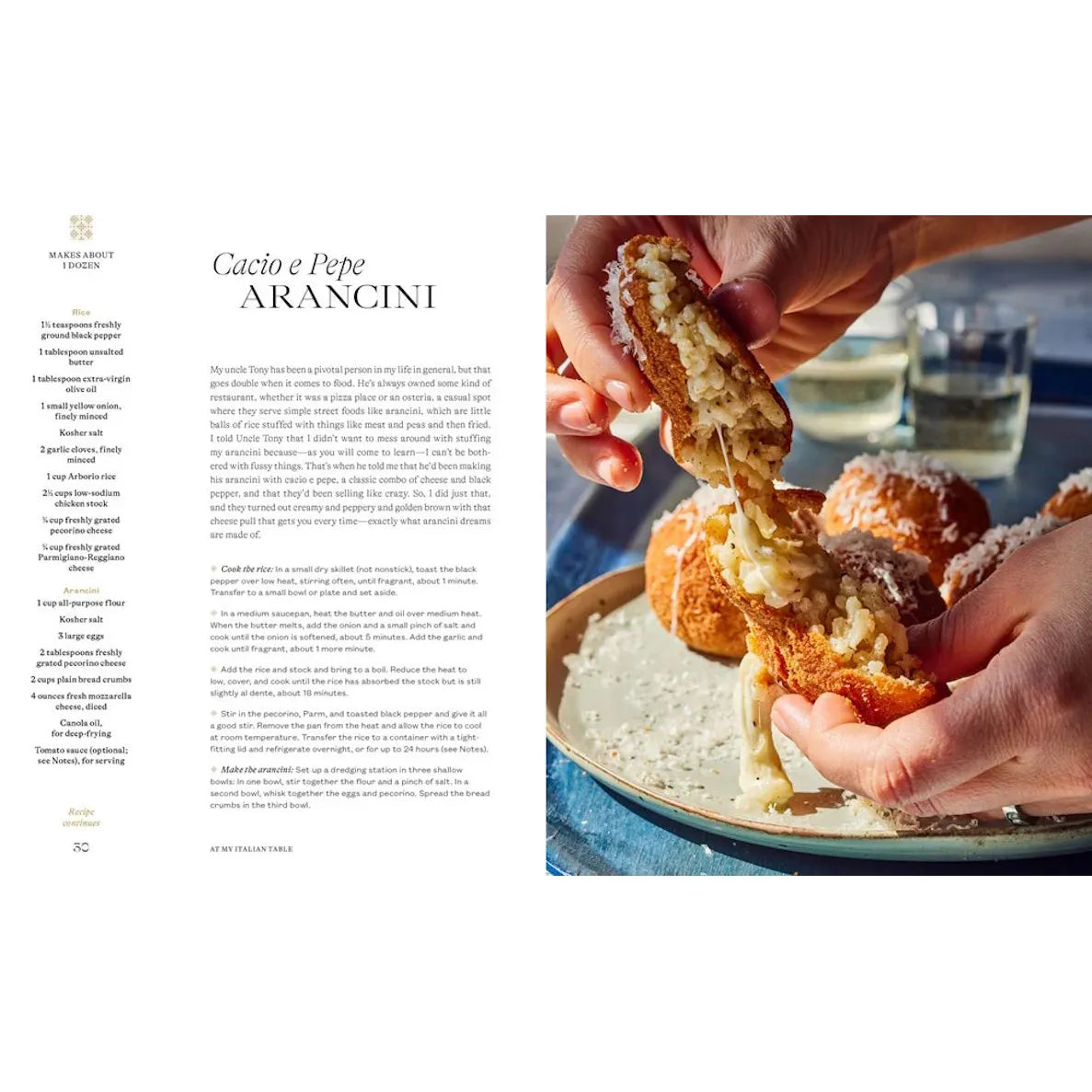 At My Italian Table Family Recipes from My Cucina to Yours: A Cookbook