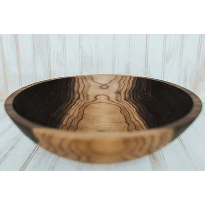 15 inch Walnut Bowl with Bee’s Oil Finish