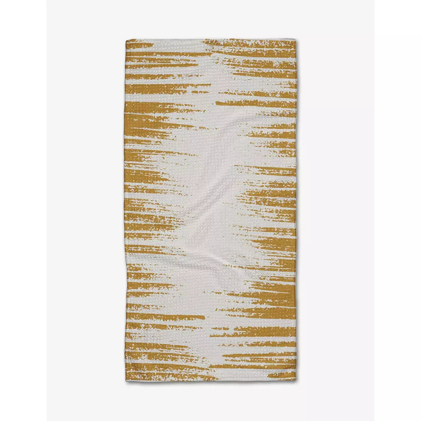 Worn Gold Geometry Bar Towel Geometry