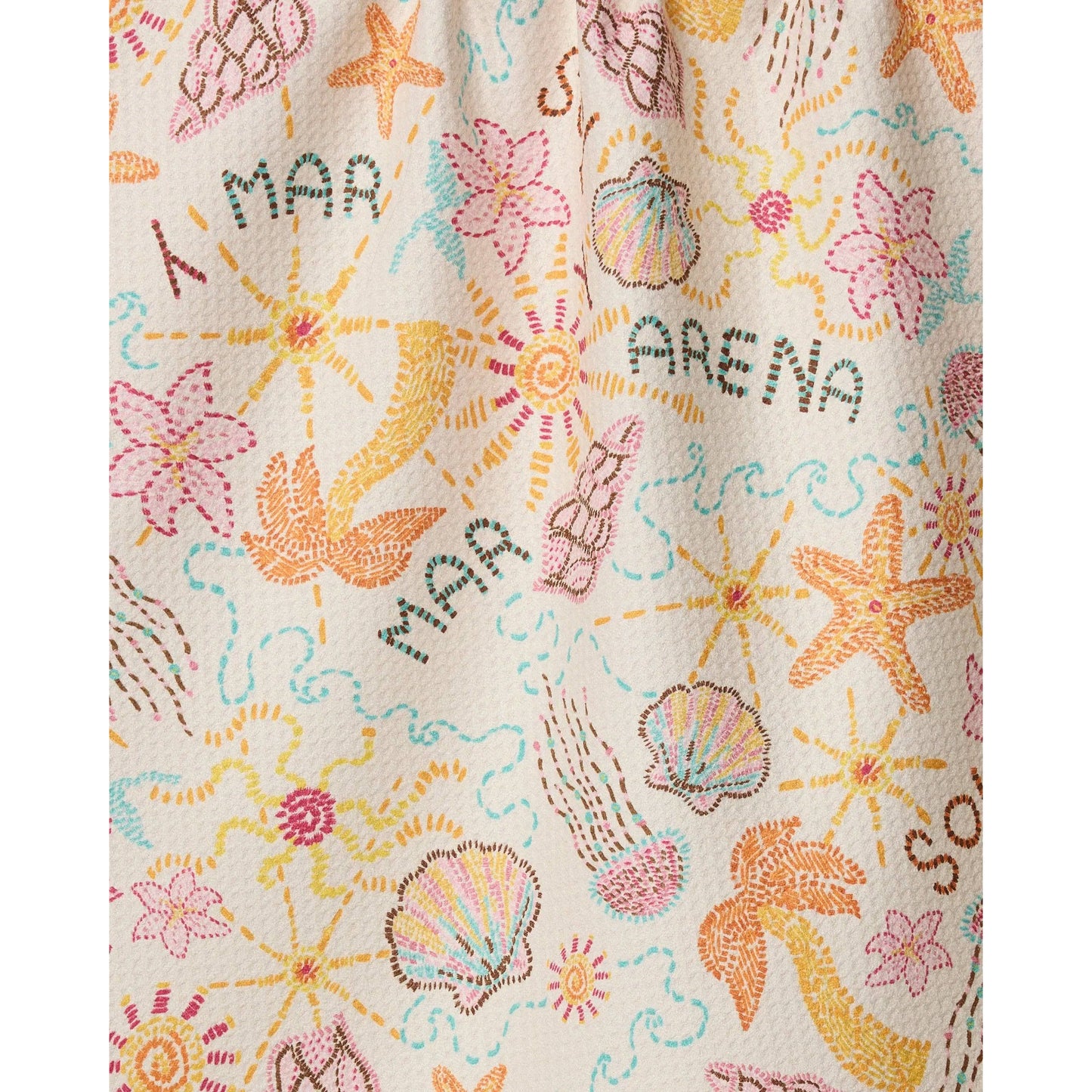 Sol y Mar Tea Towel
