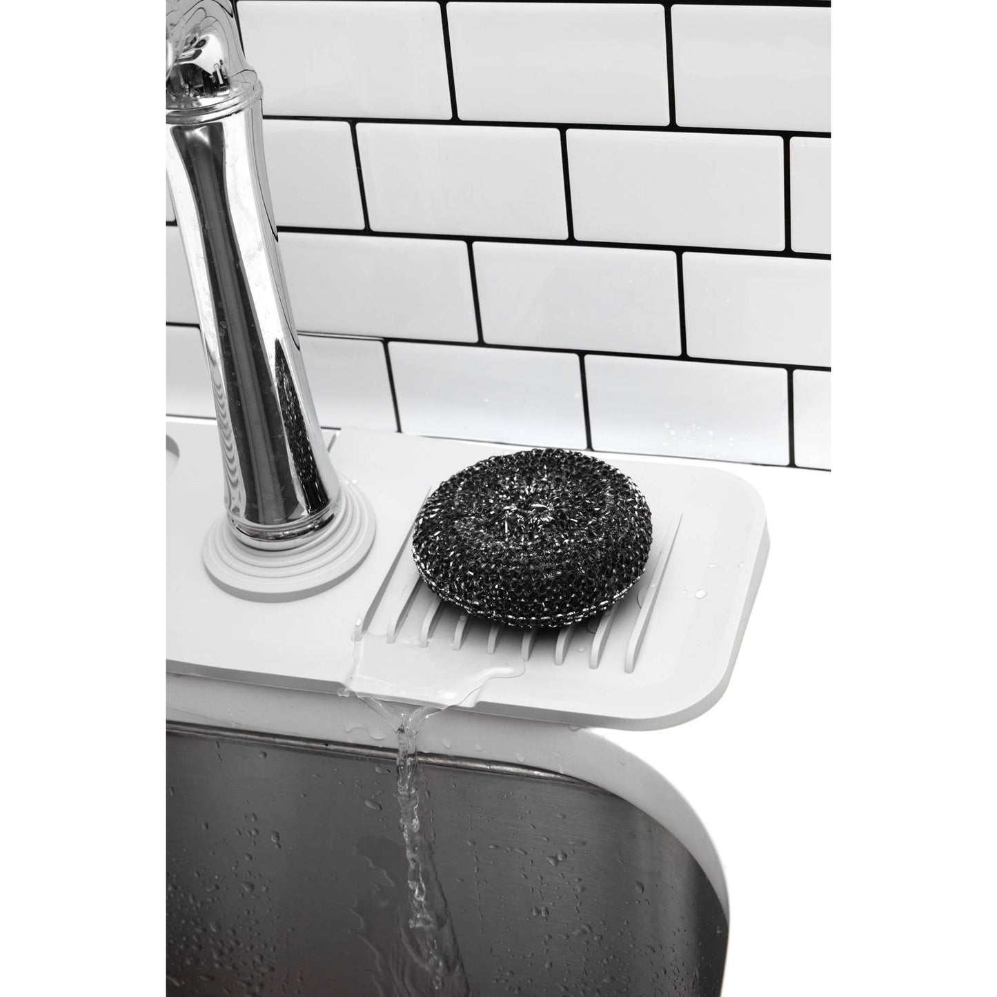 Small Sink Faucet Drip Tray