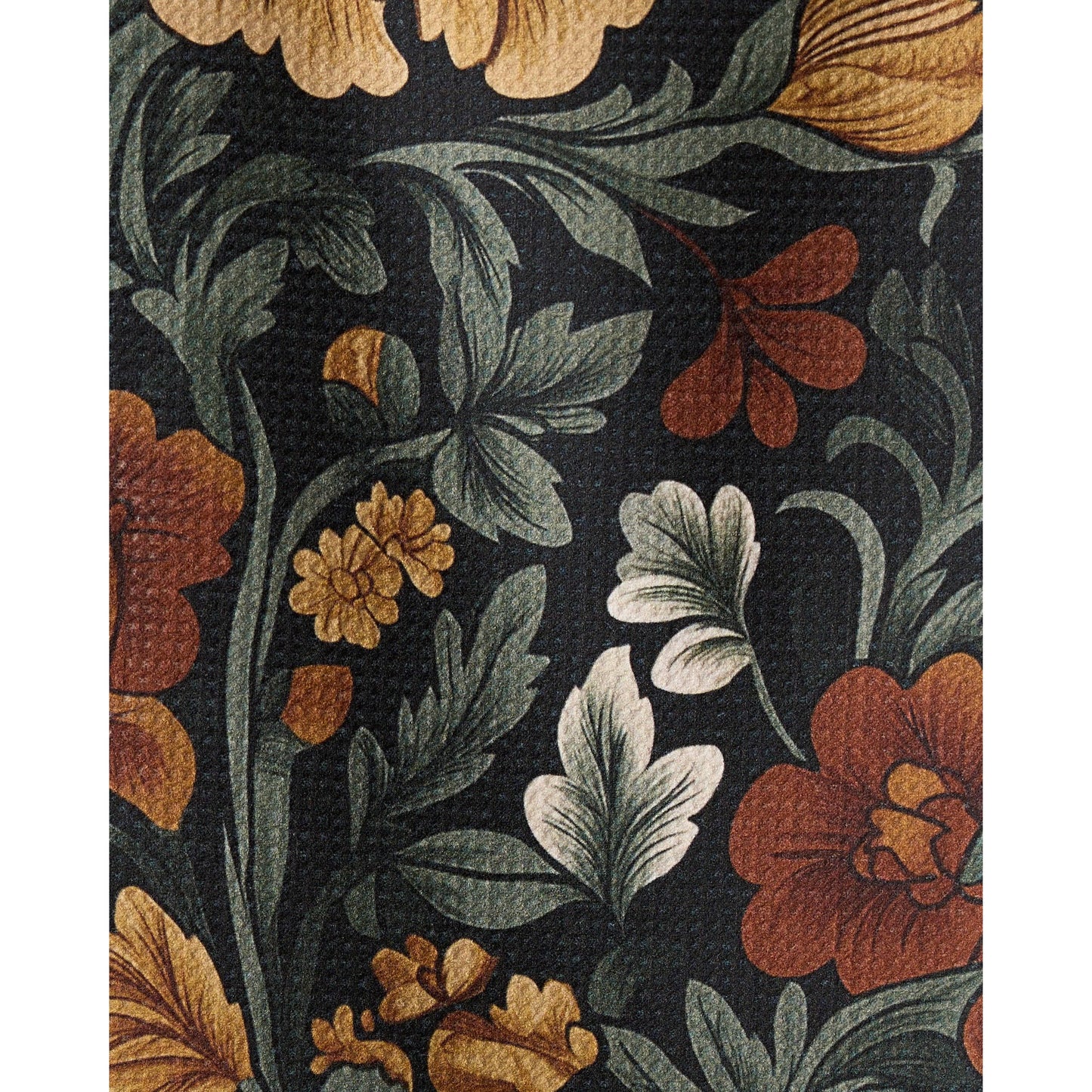 Classic Floral Geometry Bar Towel