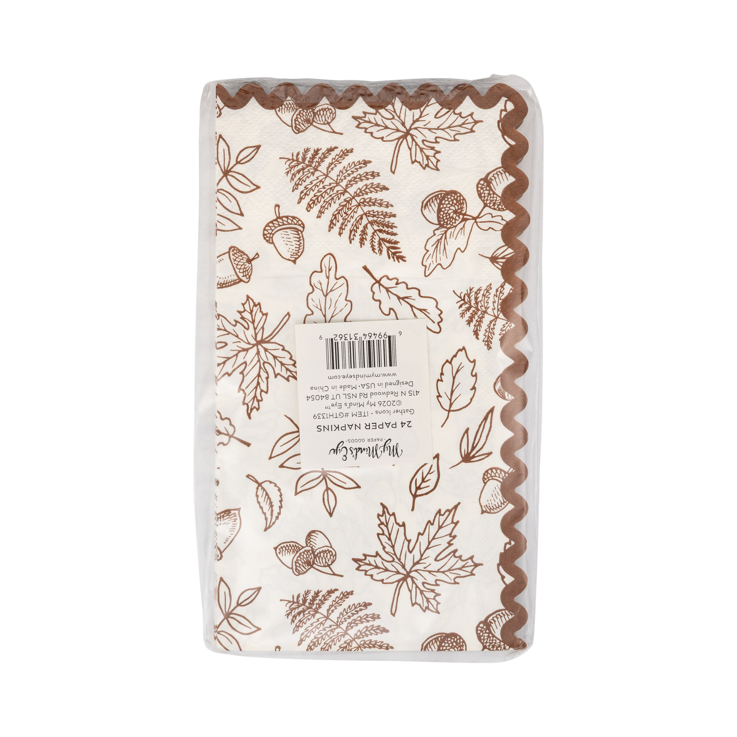 Fall Foliage Dinner Paper Napkins