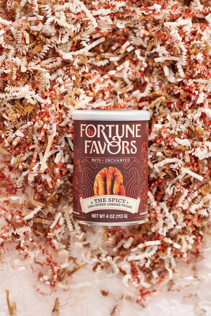 4oz Fortune Favors The Spicy Candied Pecans