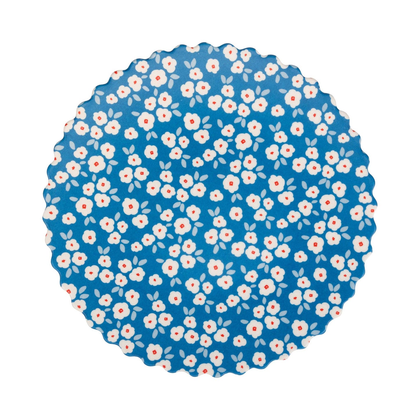 Floral Bamboo Patriotic Plate