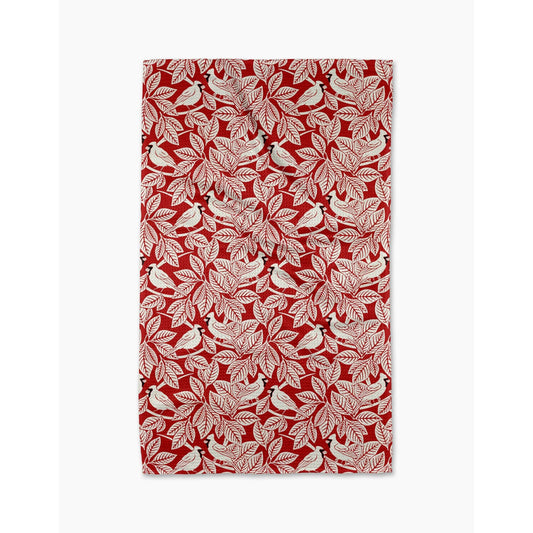 Cardinal Canopy Tea Towel