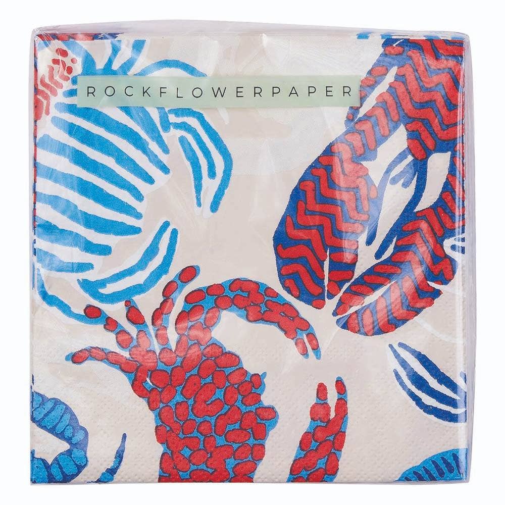 Sandy Claws Paper Cocktail Napkins (Pack of 25)