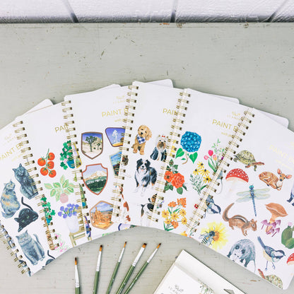 Feline Friends Cats Learn-To-Paint Gouache Paint Book