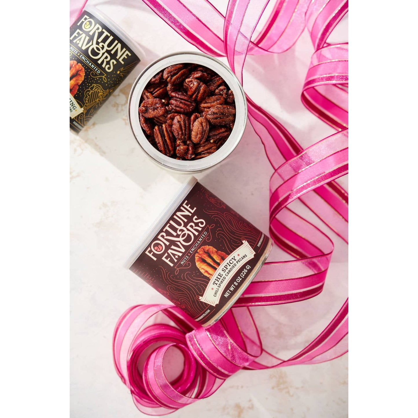 Fortune Favors The Spicy Candied Pecans, 8oz