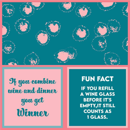 Refill Wine | Funny Party Gift | Cocktail Napkin