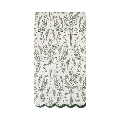 Green Bough Pattern Dinner Napkin