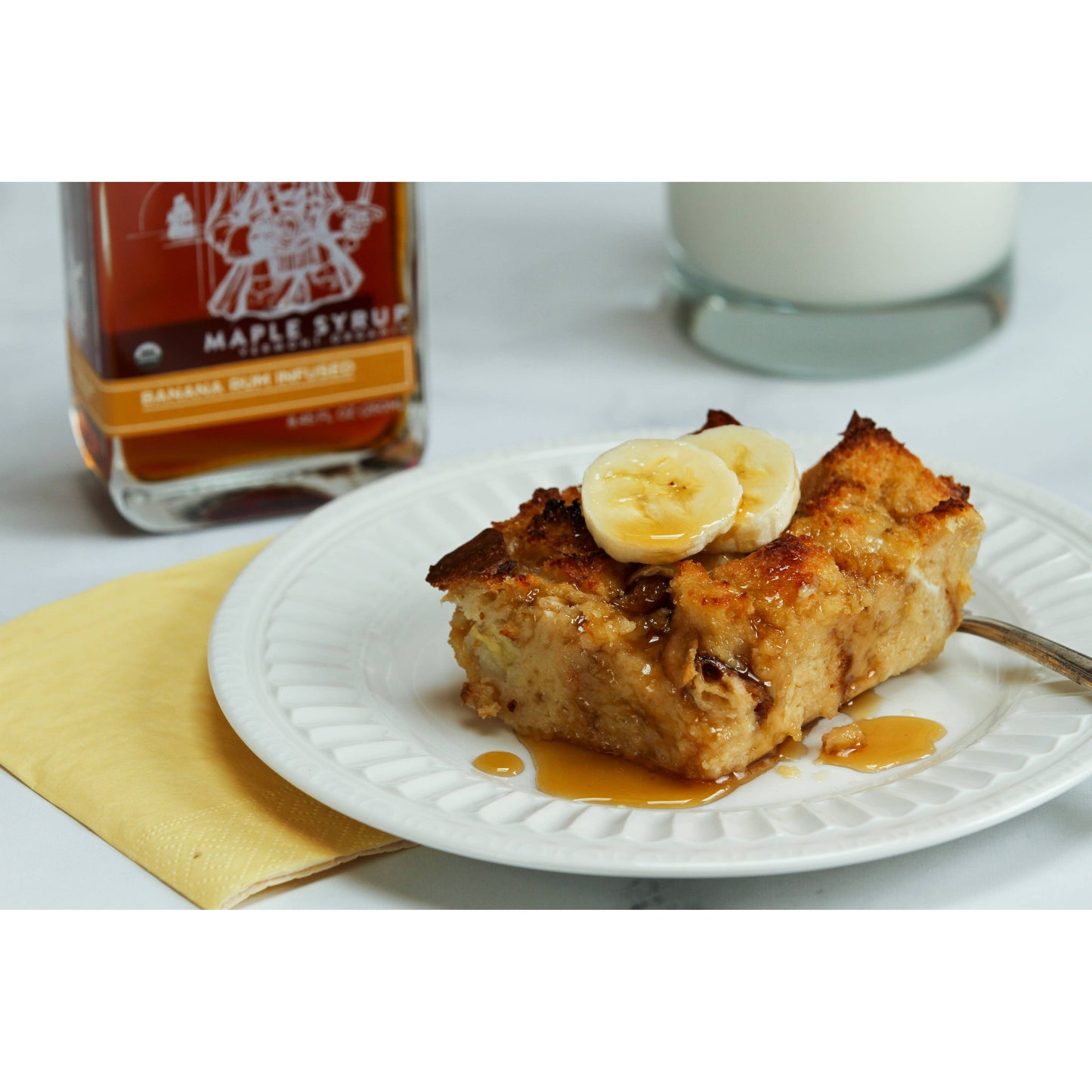 LIMITED RELEASE Banana Rum Infused Organic Maple Syrup