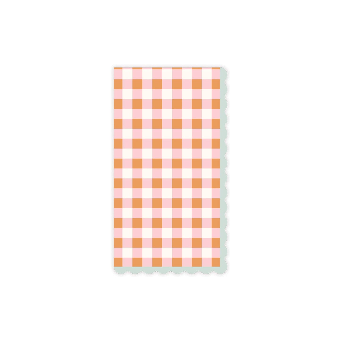 Carrot Patch Gingham Dinner Napkin