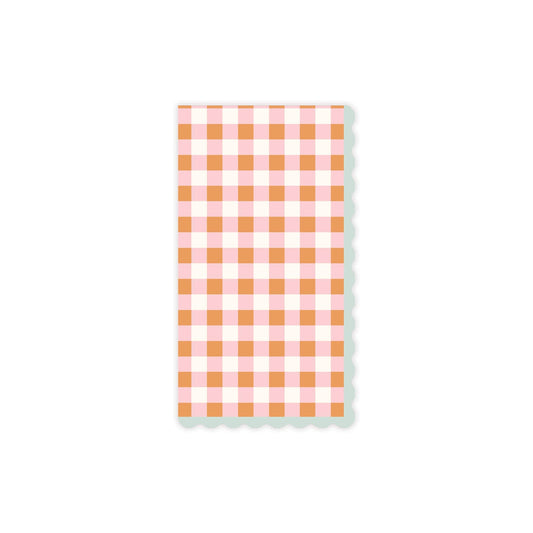 Carrot Patch Gingham Dinner Napkin
