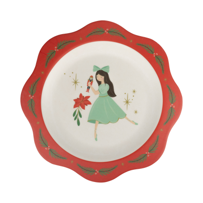 Nutcracker Bamboo 9" Plates