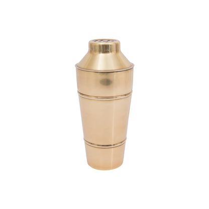 Gold Three Piece Cocktail Shaker